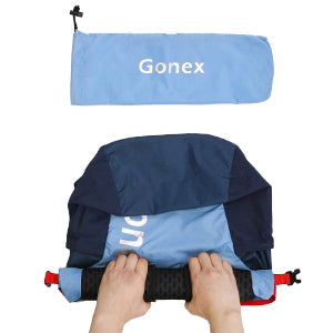 Gonex 35L Ultralight Backpack Foldable Packable 210D Nylon Sport Bag for Outdoor Travel Camping Hiking Cycling with Pouch