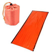 Load image into Gallery viewer, New Emergency Sleeping Bag Emergency First Aid Sleeping Bag PE Aluminum Film Tent For Outdoor Camping and Hiking Sun Protection
